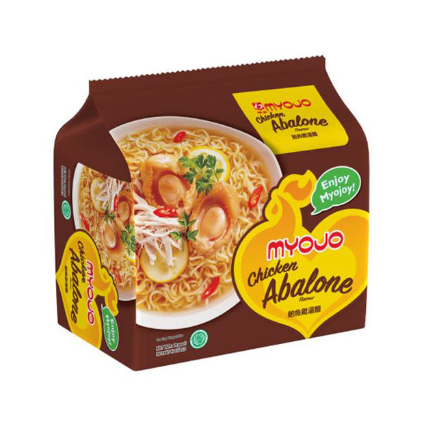 Myojo Instant Noodles - Chicken Abalone 5 x 79g