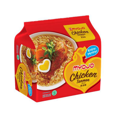 Myojo Instant Noodles - Chicken Tanmen 5 x 79g
